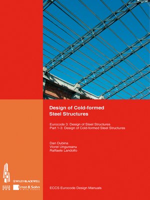 cover image of Design of Cold-formed Steel Structures